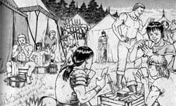 camp troupe du faucon